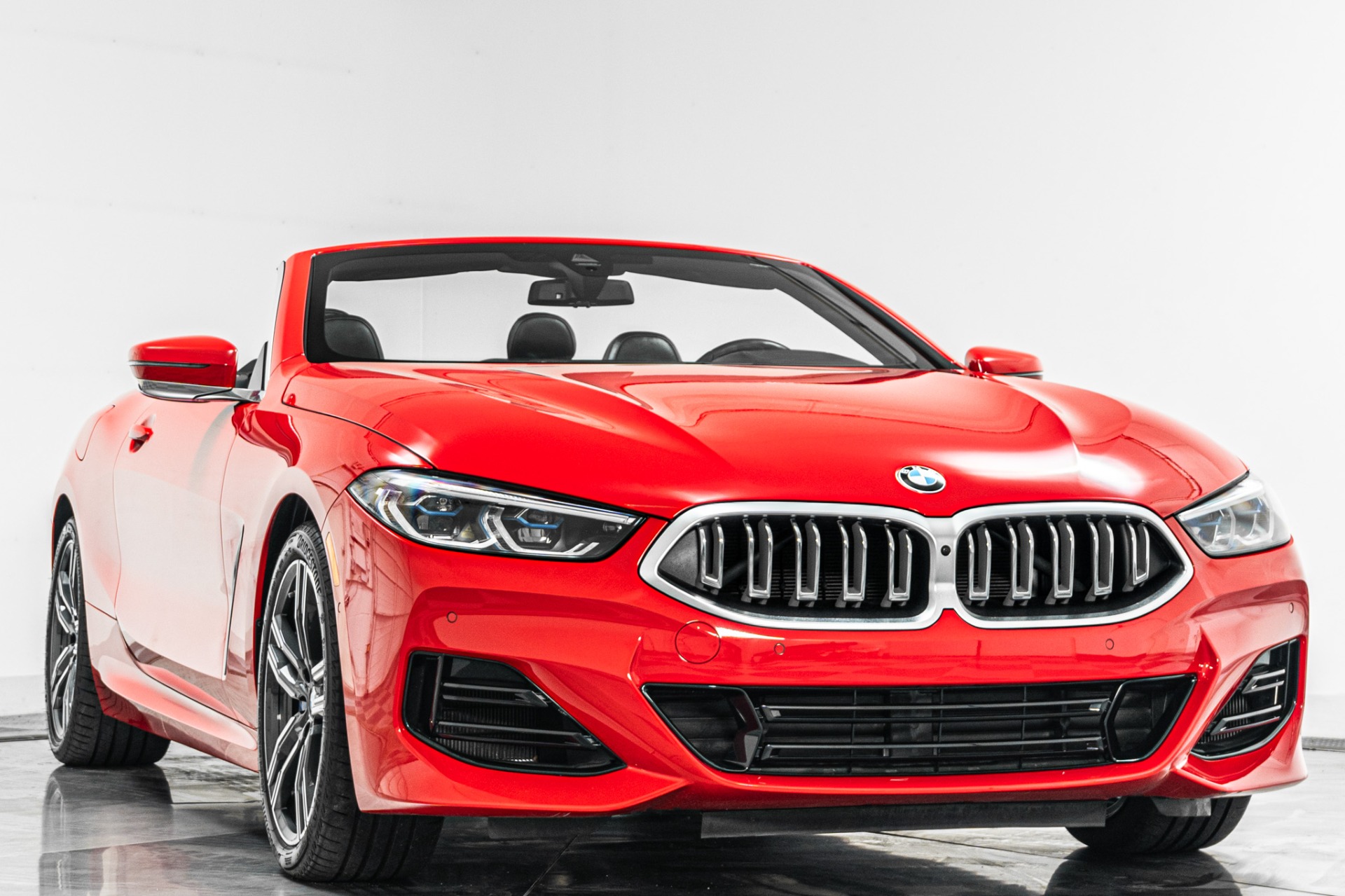 BMW 840i XDrive Convertible -Ferrari Rosso Corsa, Very Low Miles