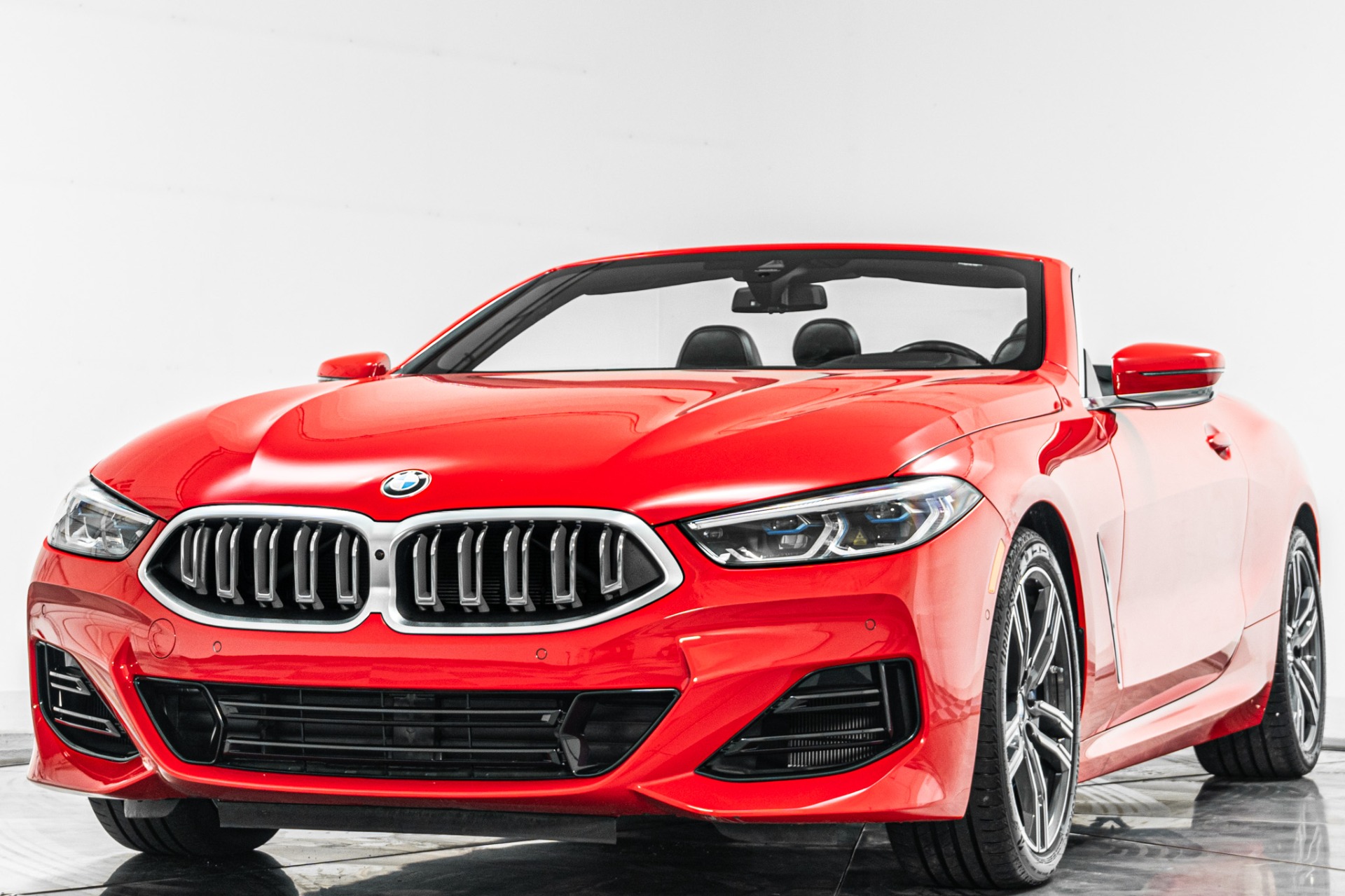 BMW 840i XDrive Convertible -Ferrari Rosso Corsa, Very Low Miles