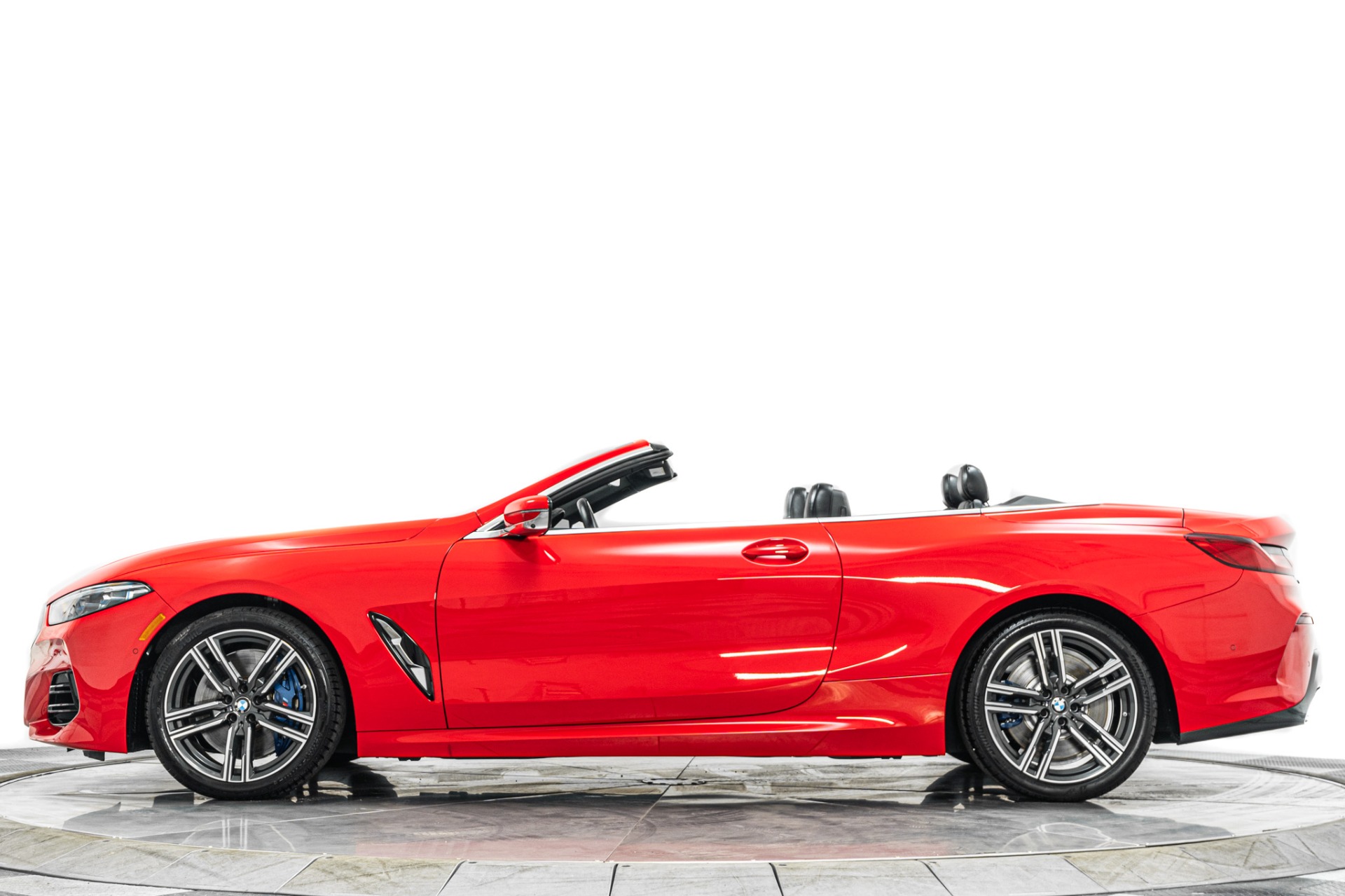 BMW 840i XDrive Convertible -Ferrari Rosso Corsa, Very Low Miles