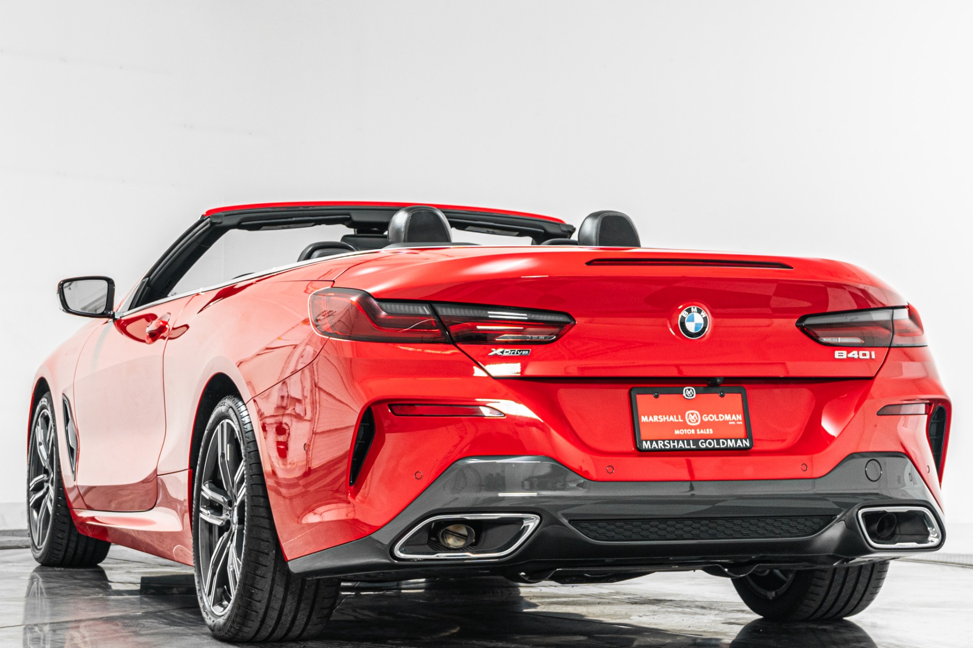 BMW 840i XDrive Convertible -Ferrari Rosso Corsa, Very Low Miles