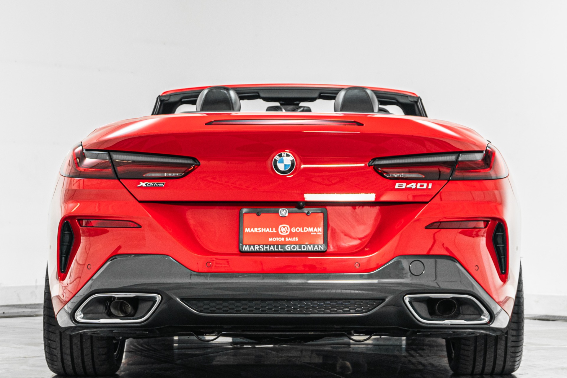 BMW 840i XDrive Convertible -Ferrari Rosso Corsa, Very Low Miles