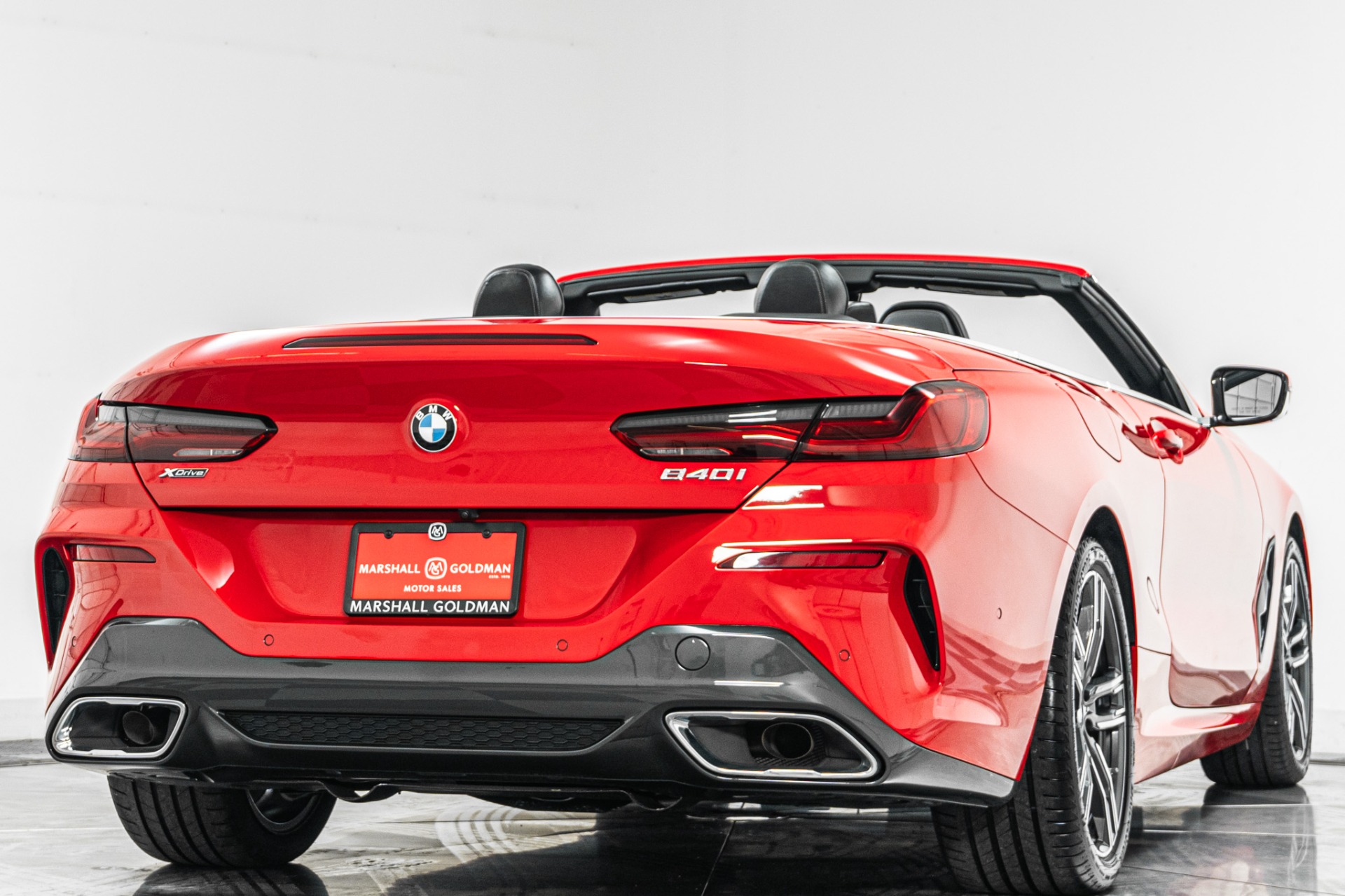BMW 840i XDrive Convertible -Ferrari Rosso Corsa, Very Low Miles
