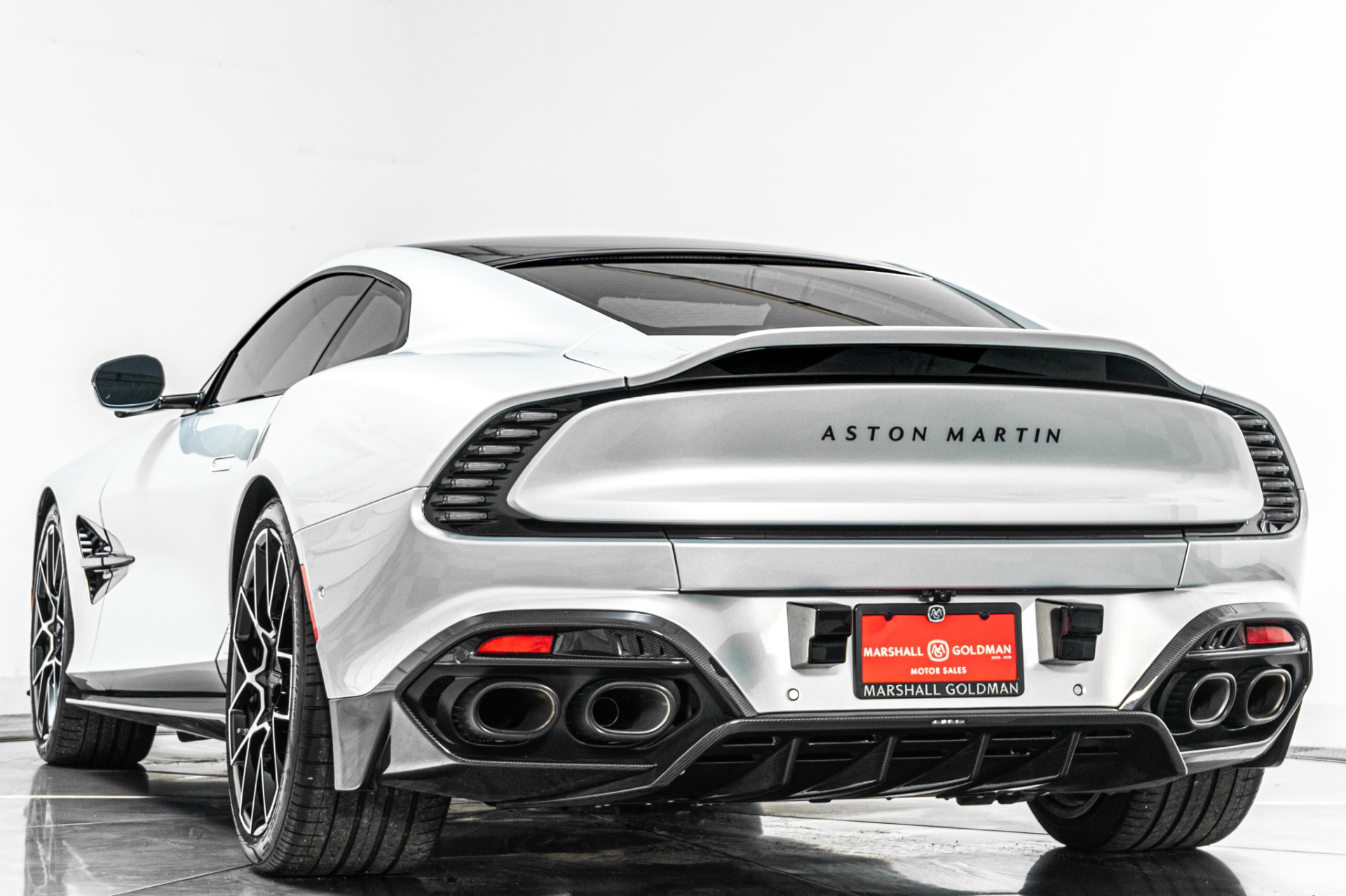 Aston Martin Vanquish Huge $542K MSRP, Low Miles, Extensive Carbon Fiber