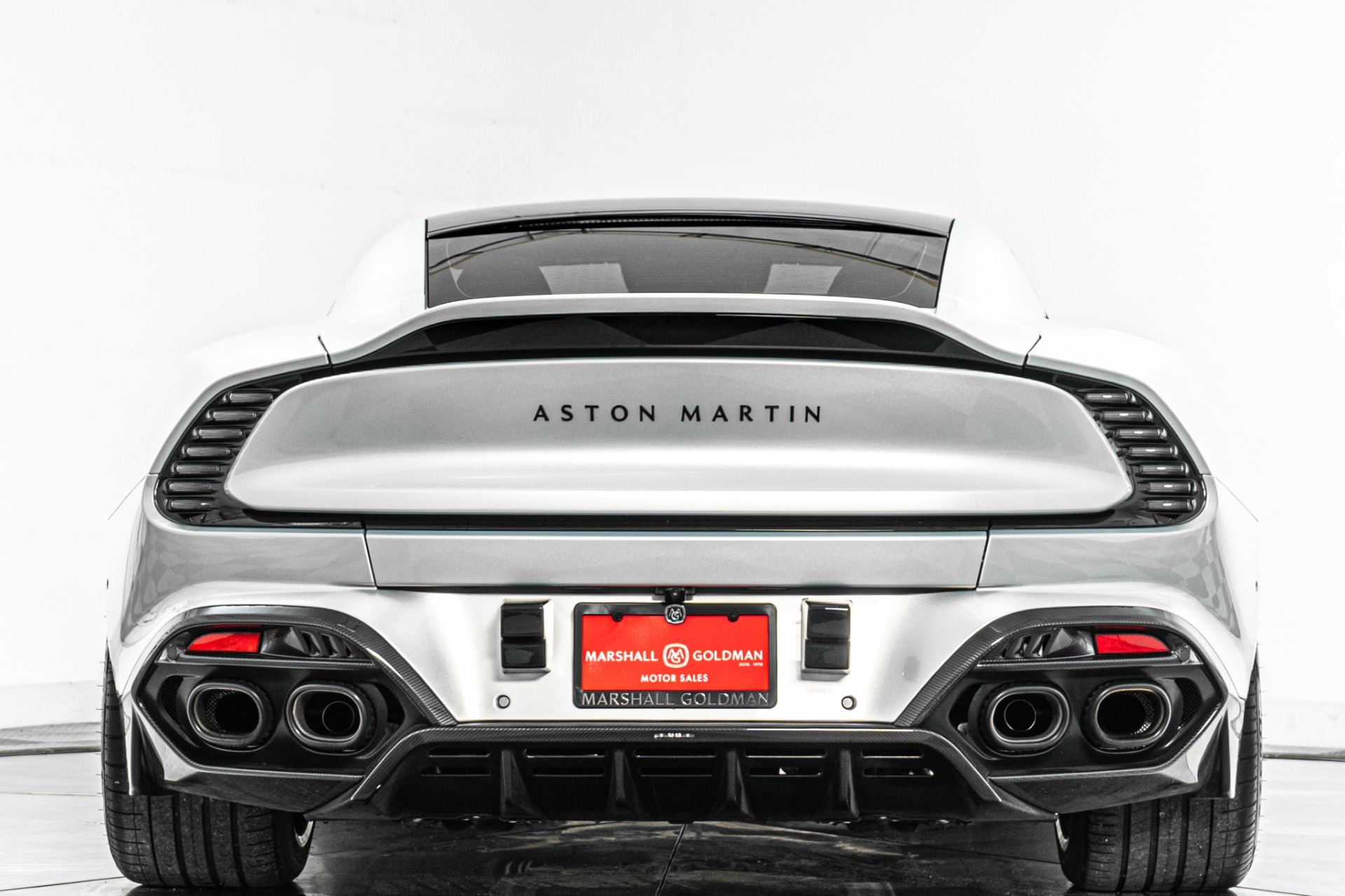 Aston Martin Vanquish Huge $542K MSRP, Low Miles, Extensive Carbon Fiber