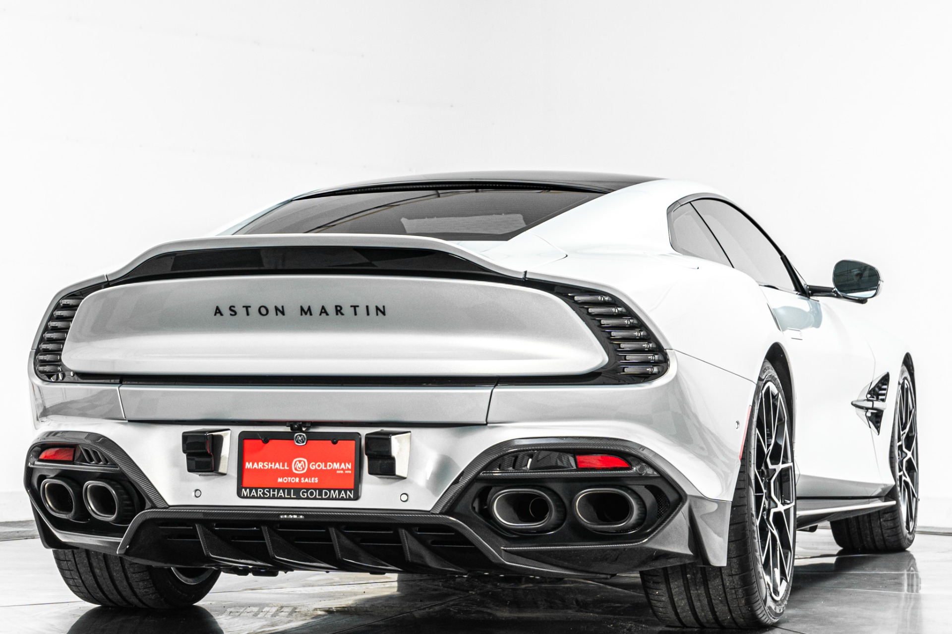 Aston Martin Vanquish Huge $542K MSRP, Low Miles, Extensive Carbon Fiber