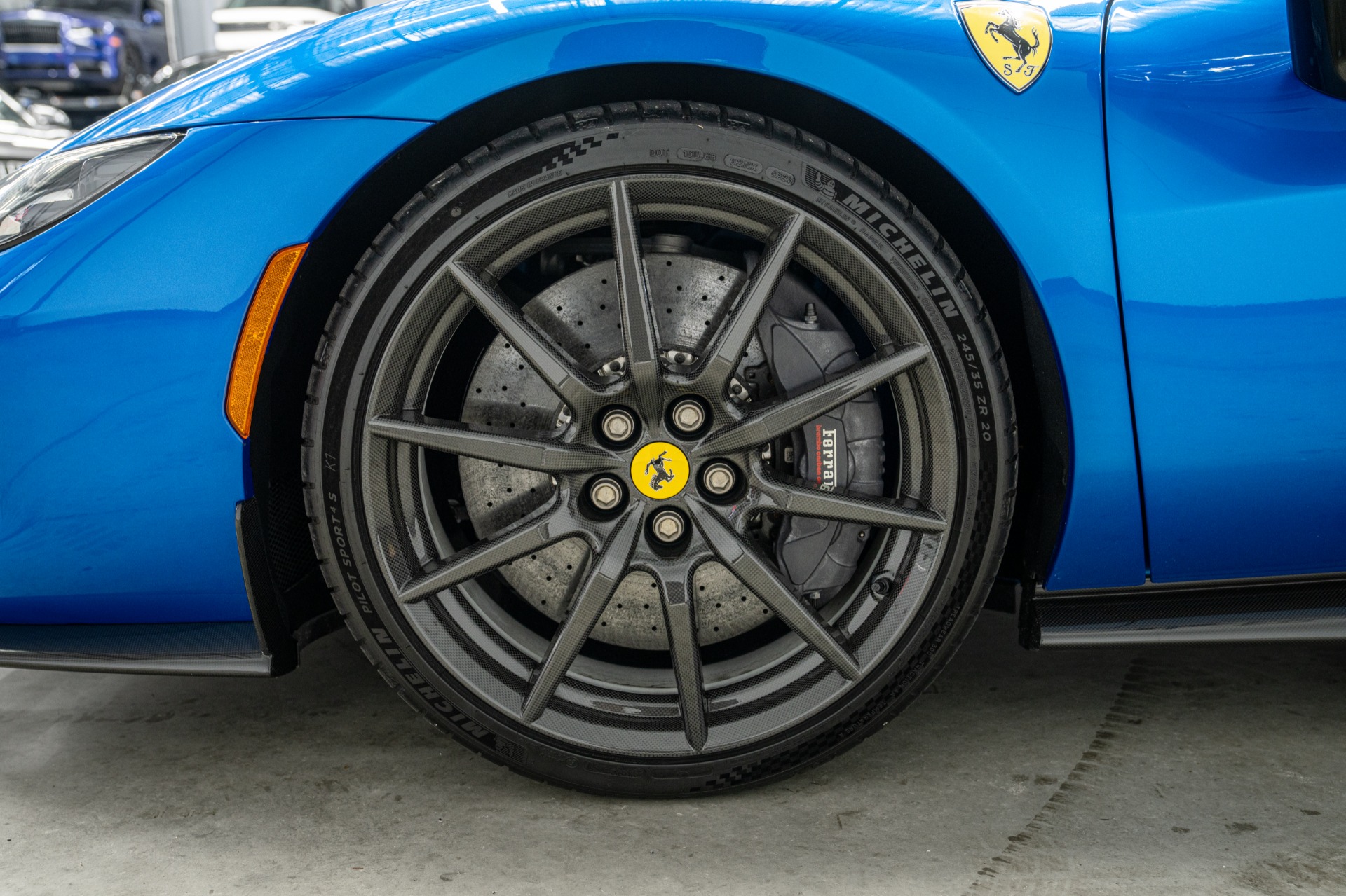 Ferrari 296 GTS -Loaded, Huge $514K MSRP, Low Miles, Carbon Fiber Wheels