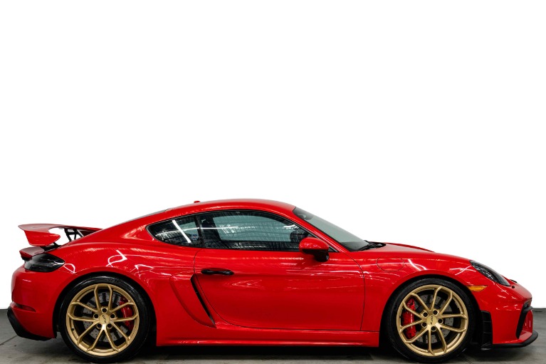 Porsche 718 Cayman GT4 -6 Speed Manual, Satin Aurum Wheels