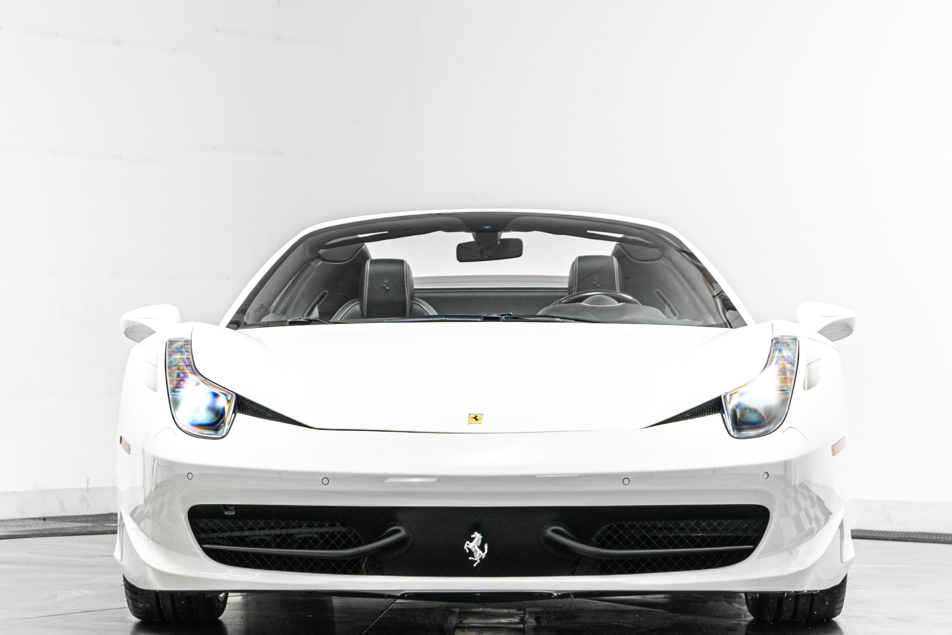Ferrari 458 Spider -Low Miles, Carbon/Leather Steering Wheel With LEDs