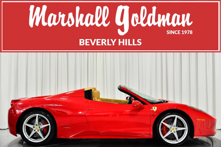 Used 2014 Ferrari 458 Spider For Sale (Sold) | Marshall