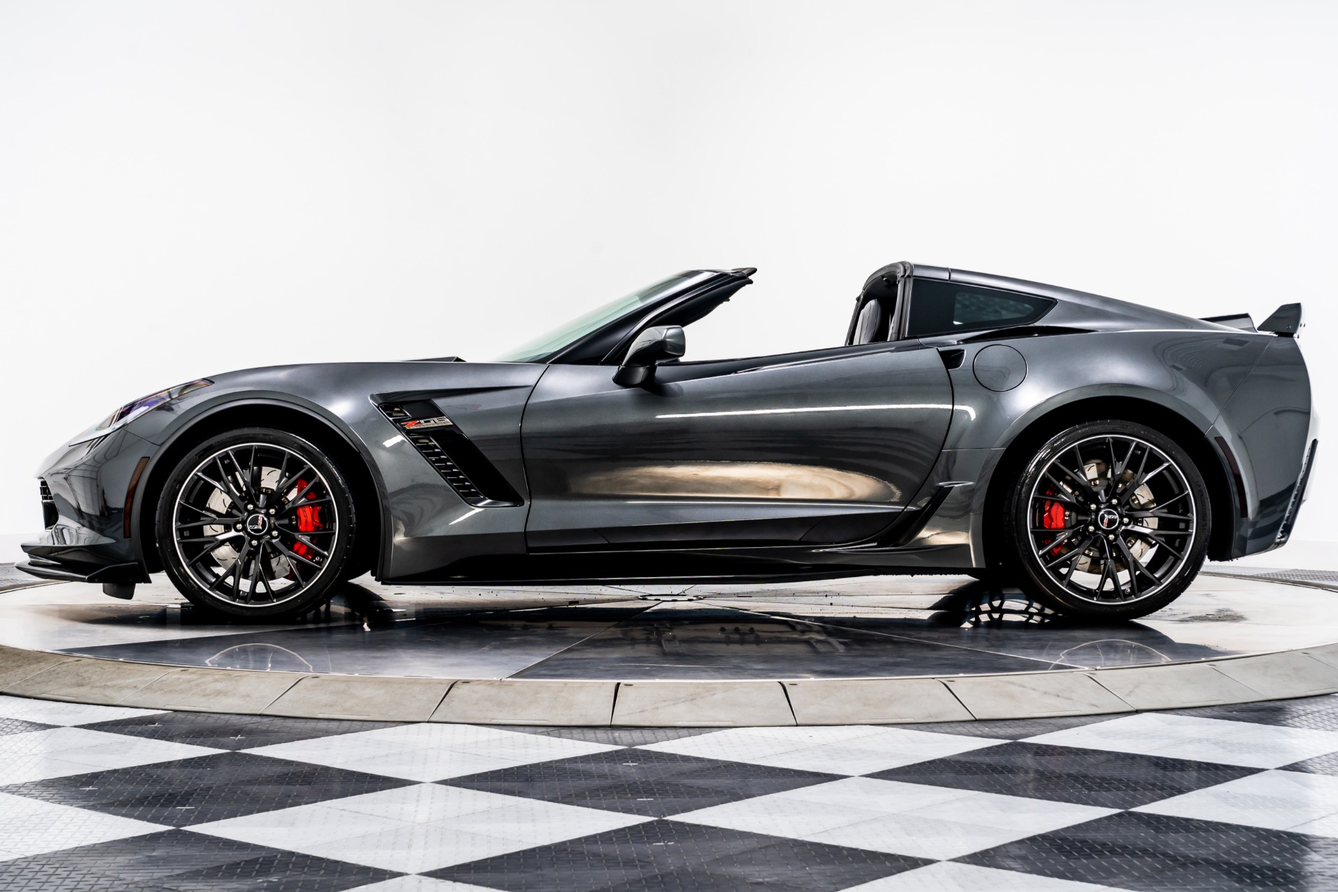 Watkins Glen Gray Metallic 2017 Chevrolet Corvette Z06 For Sale