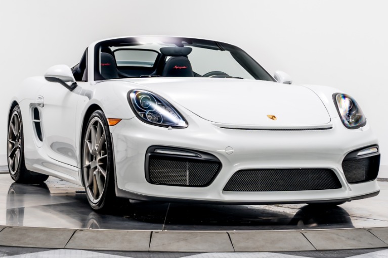Used 2016 Porsche Boxster Spyder For Sale (Sold)